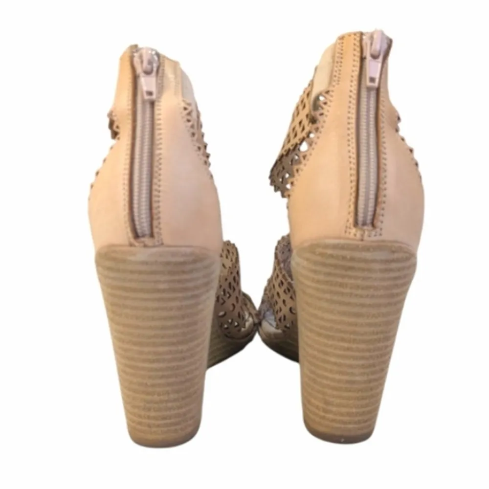 Jeffrey Campbell Besante Woven Wedge EUC $168 Size 8.5  S3601 - Image 12