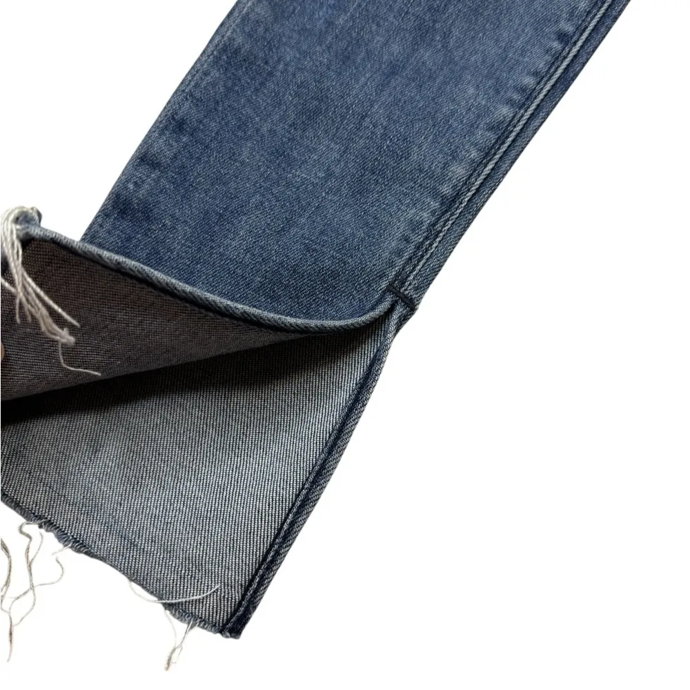 RtA Dark Blue Split Side Hem Jeans size is 27 - Image 2