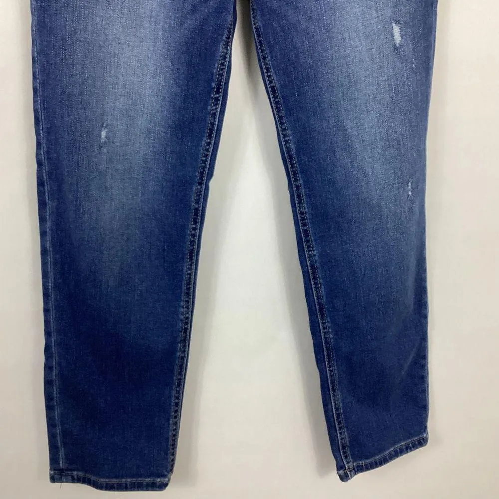 Kut From The Kloth Naomi Girlfriend Ankle Straight Leg Jean Size 2 - Image 4