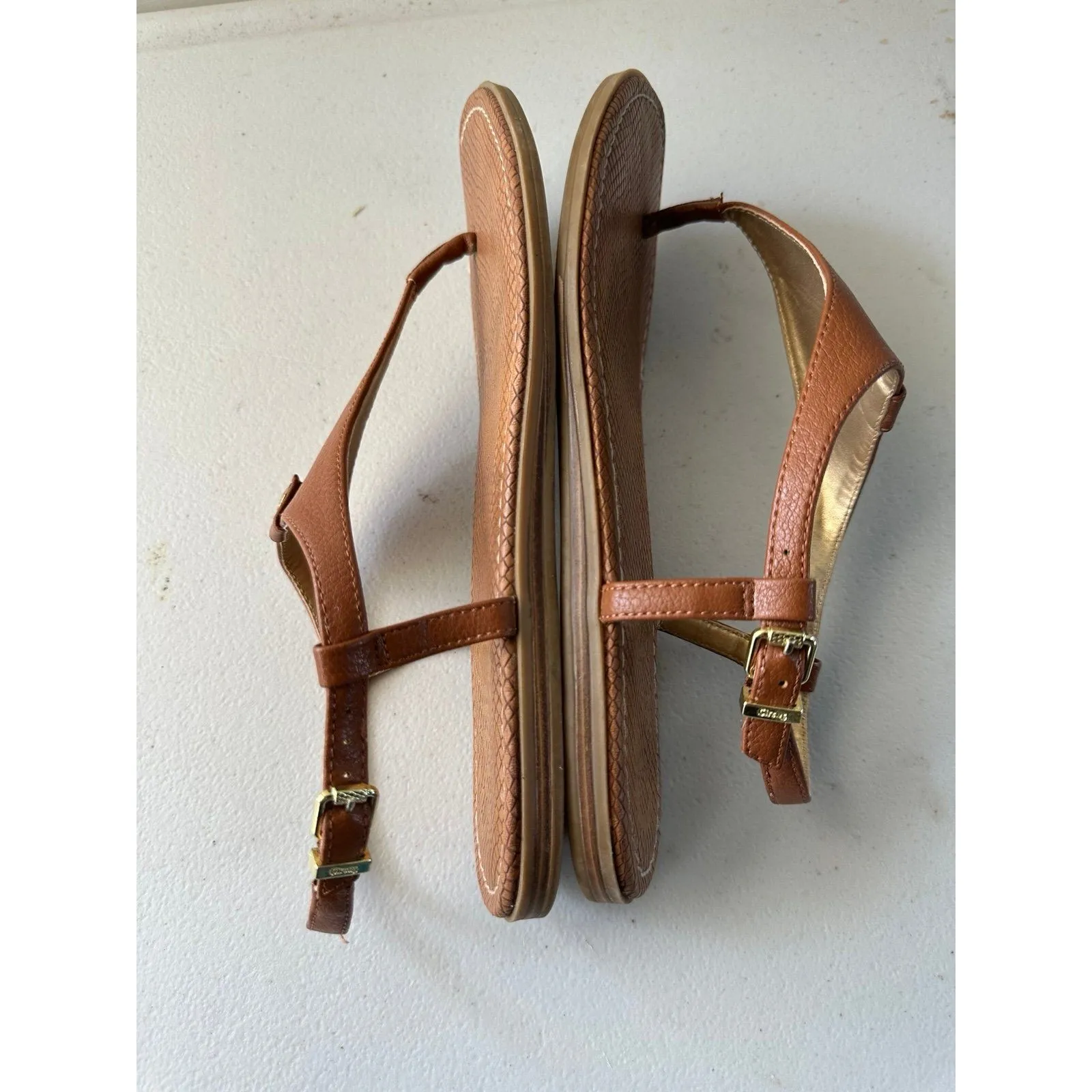 Circus By Sam Edelman Women's Carolina Thong Flat Slingback Sandals 10 - Image 5