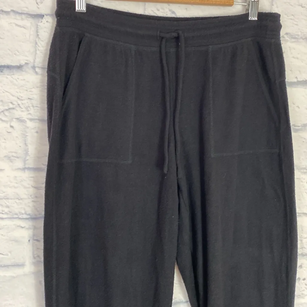 Alo Alolux Soho black jogger pants large - Image 3