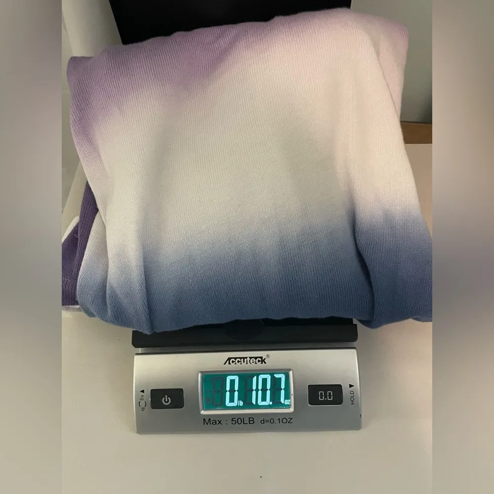 Alfred Dunner® Lavender Fields Ombre Pullover Cardigan Two In One PXL‎ - Image 8