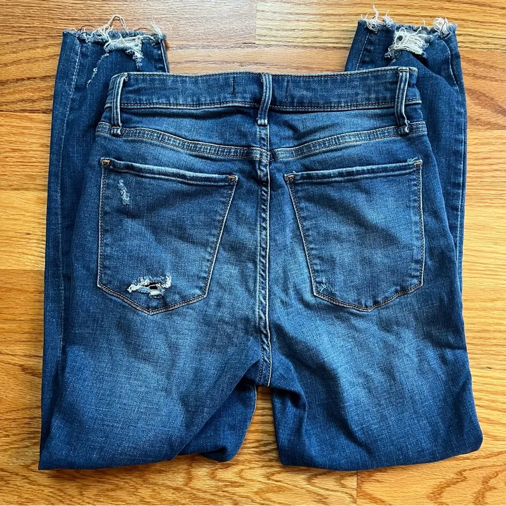Abercrombie & fitch high rise super skinny ankle jeans size 27 / 4s - Image 6