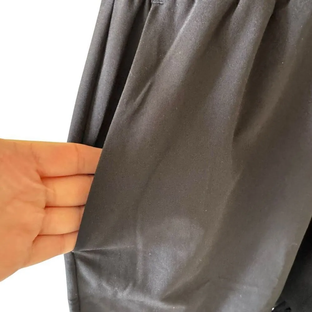 ATHLETA Avenue One Piece Short Romper Women's Black Sz XL # 2412 - Image 4