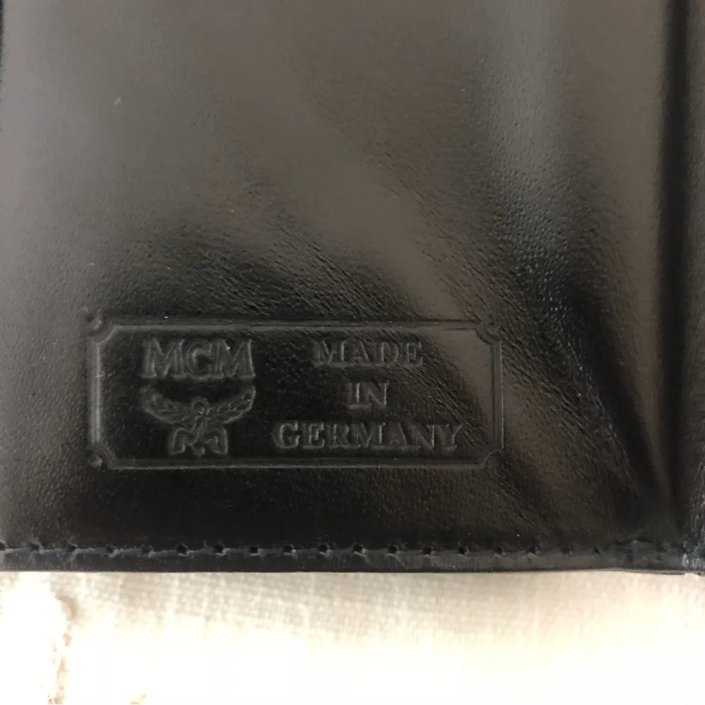 MCM  Wallet Black Monogram - Image 6