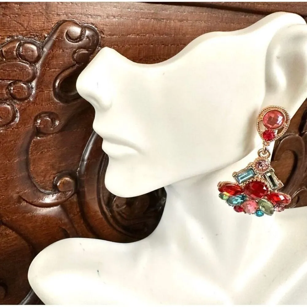 Betsey johnson colorful earrings - Image 2