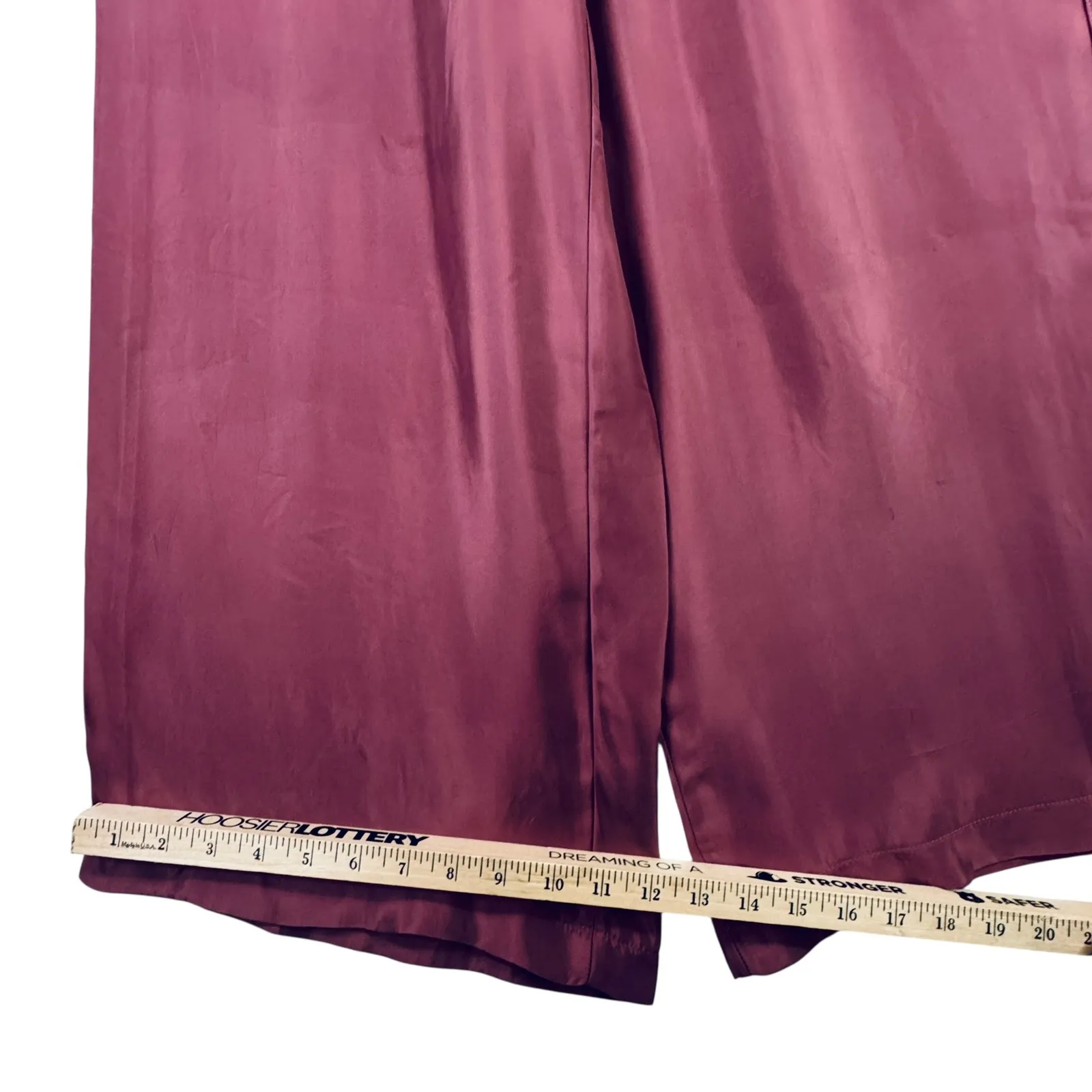 Athleta‎ Calm Cool Wide Leg Pants XS Mauve Lounge Comfy Stretch Travel Pant - Image 9