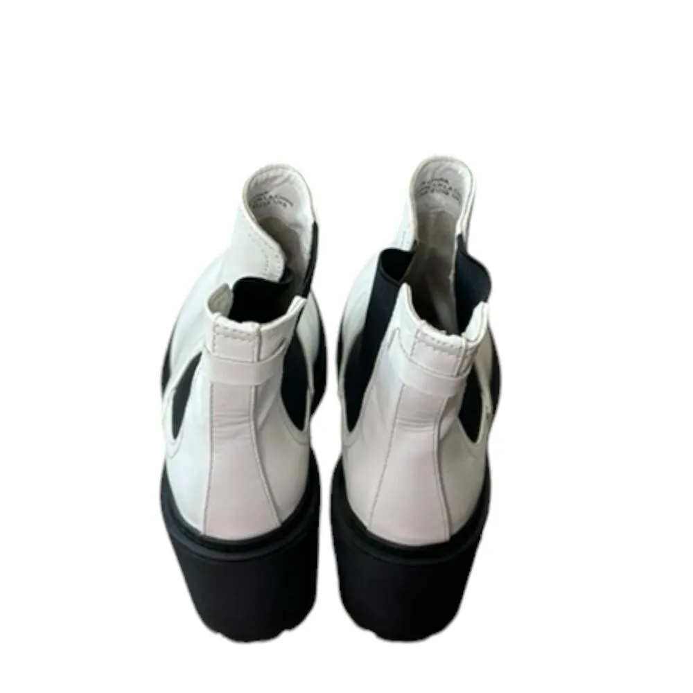 Urban Outfitters Chloe Chelsea Boot In White Women's Size 8 - Image 6