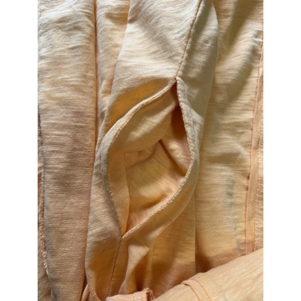 Soft Surroundings Gladstone Dress Sz Small Orange‎ Papaya Embroidered Beach City - Image 11