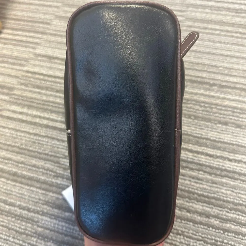 Nine West Vtg Aughts Deadstock Talk Shop Mini Black Shoulder Bag Office Siren - Image 3