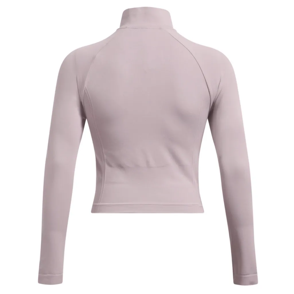 Under Armour Vanish Cropped Quarter Zip Tetra Gray size Medium - Image 5