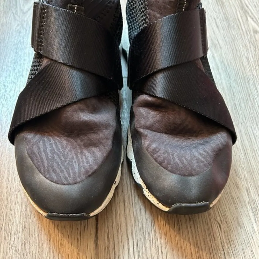 SOREL Women's  Sneakers Kinetic Sneak Black/Sea Salt Size 8 - Image 3