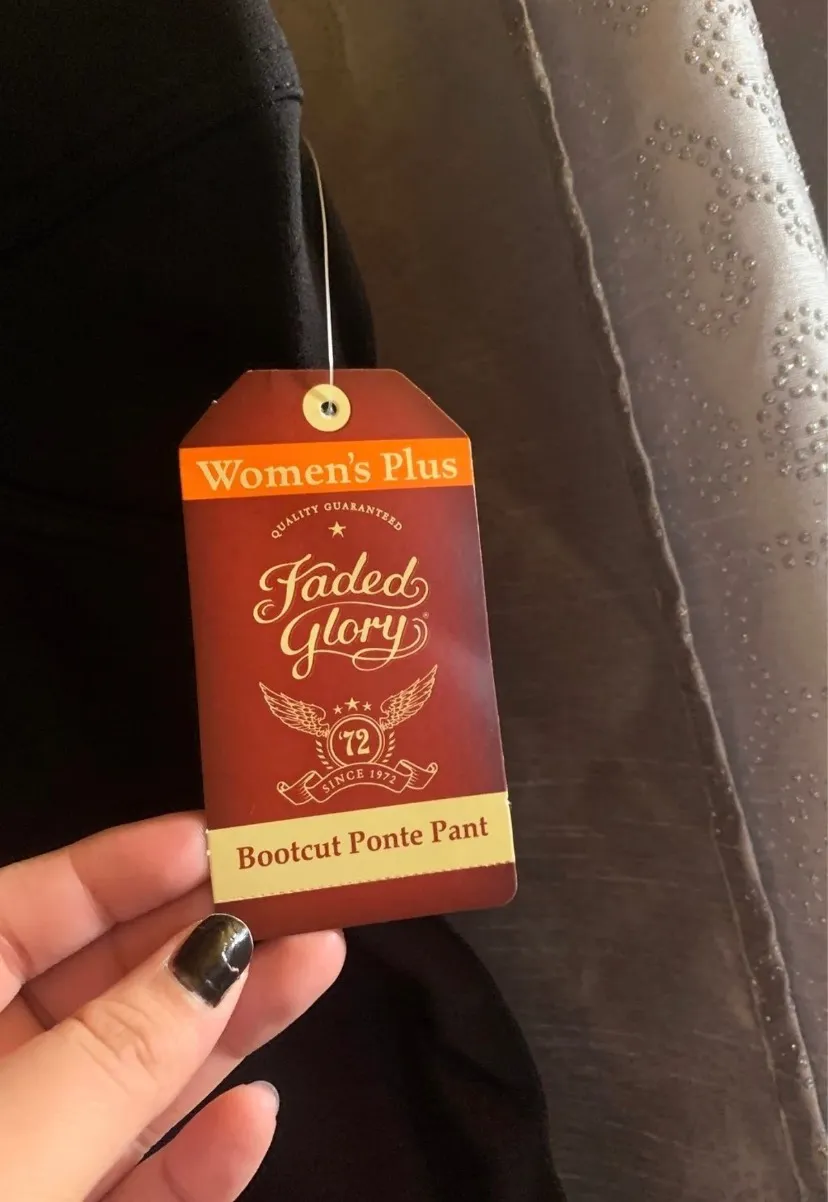 Faded Glory Plus Size Pants | 26 WP - Image 6