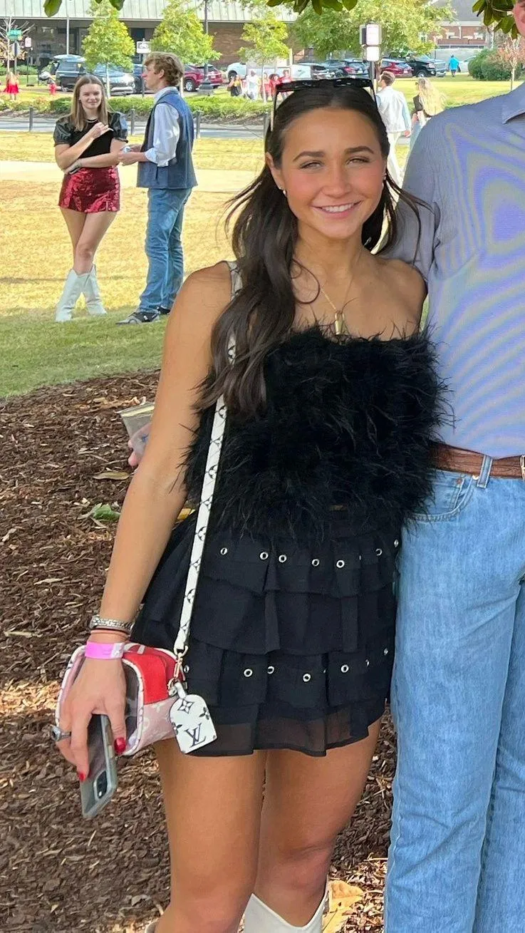 Black Mini Skirt Size XS - Image 4