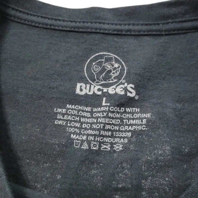 Shirt Size Large 1982-2022 Buc-ee's Beaver Believer Tour Graphic Print Unisex T-Shirt - Image 7