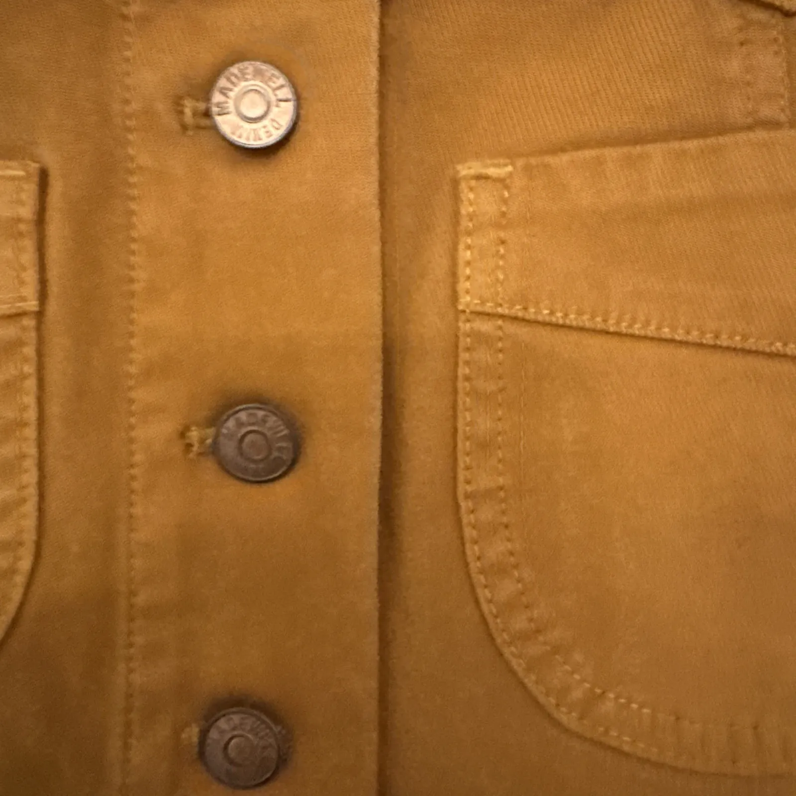 Y2K‎ New  Madewell Garment-Dyed Patch-cute Pocket Skirt / 6/ GOLDEN PECAN - Image 7