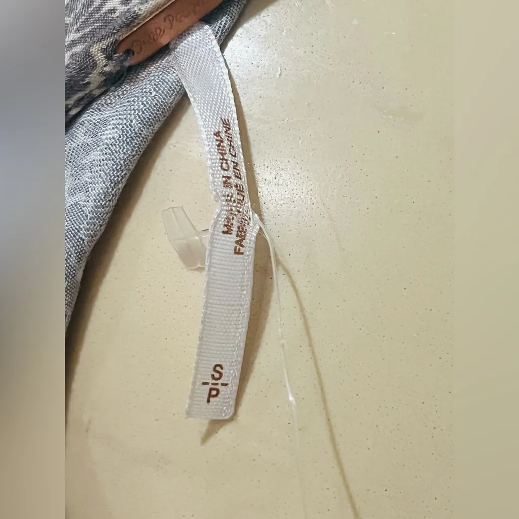 FREE PEOPLE Women’s Size Small Universal Surplice Jumpsuit Tie Back Paisley - Image 7