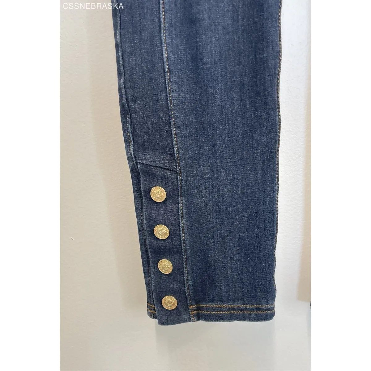 Nygard Blue Women's Luxe‎ Denim Ankle 360/4 Way Stretch Jeans Petite Small (6 - Image 2