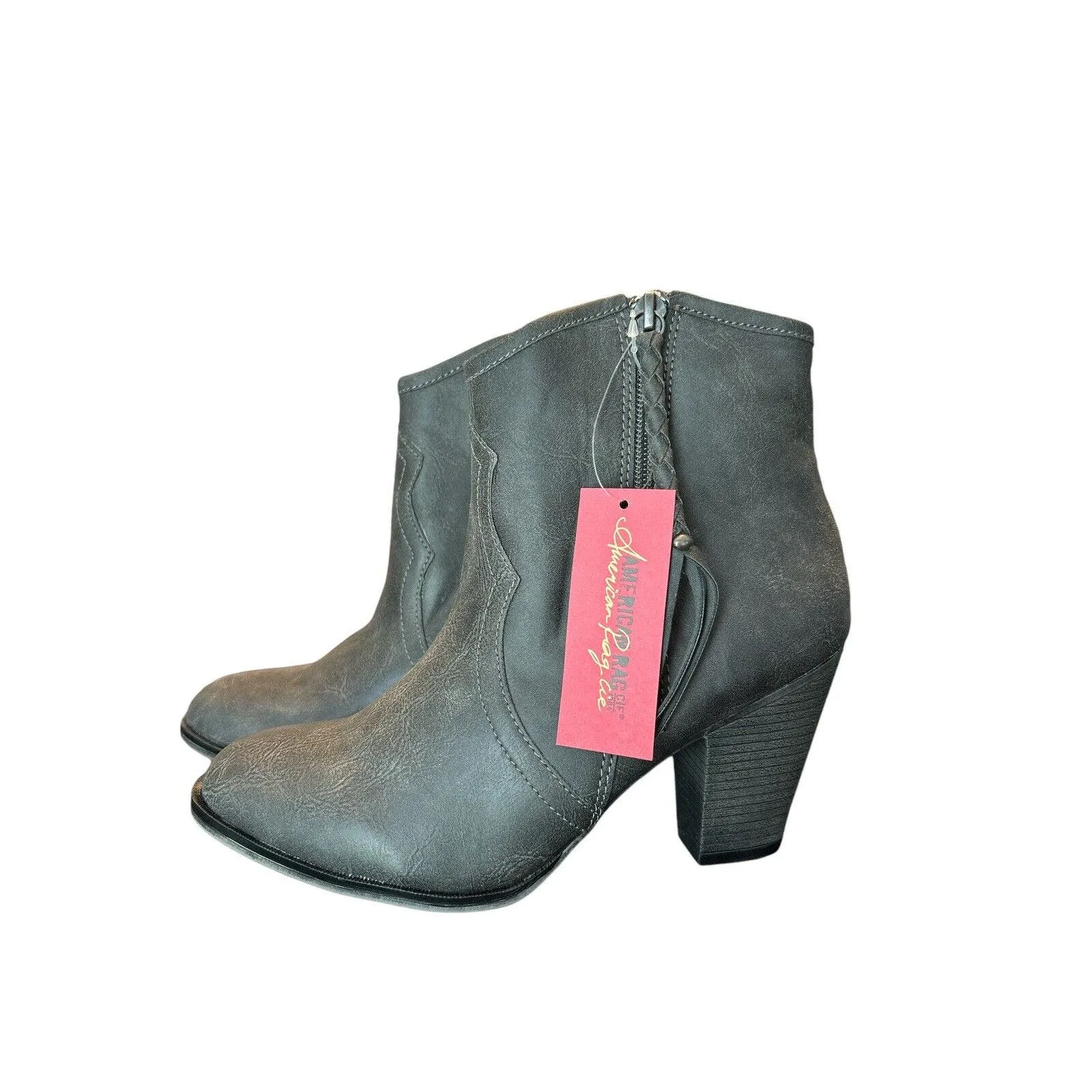 American Rag Allye‎ Women Shoes Ankle Booties Gray Size 7 NEW - Image 2