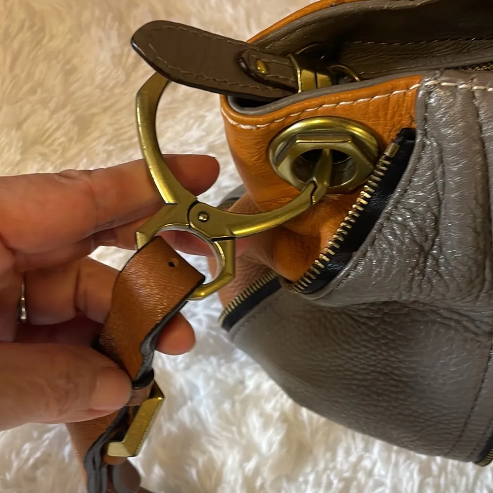 OR Yany Pebbled Multi Colored leather Tote Multiple - Image 3