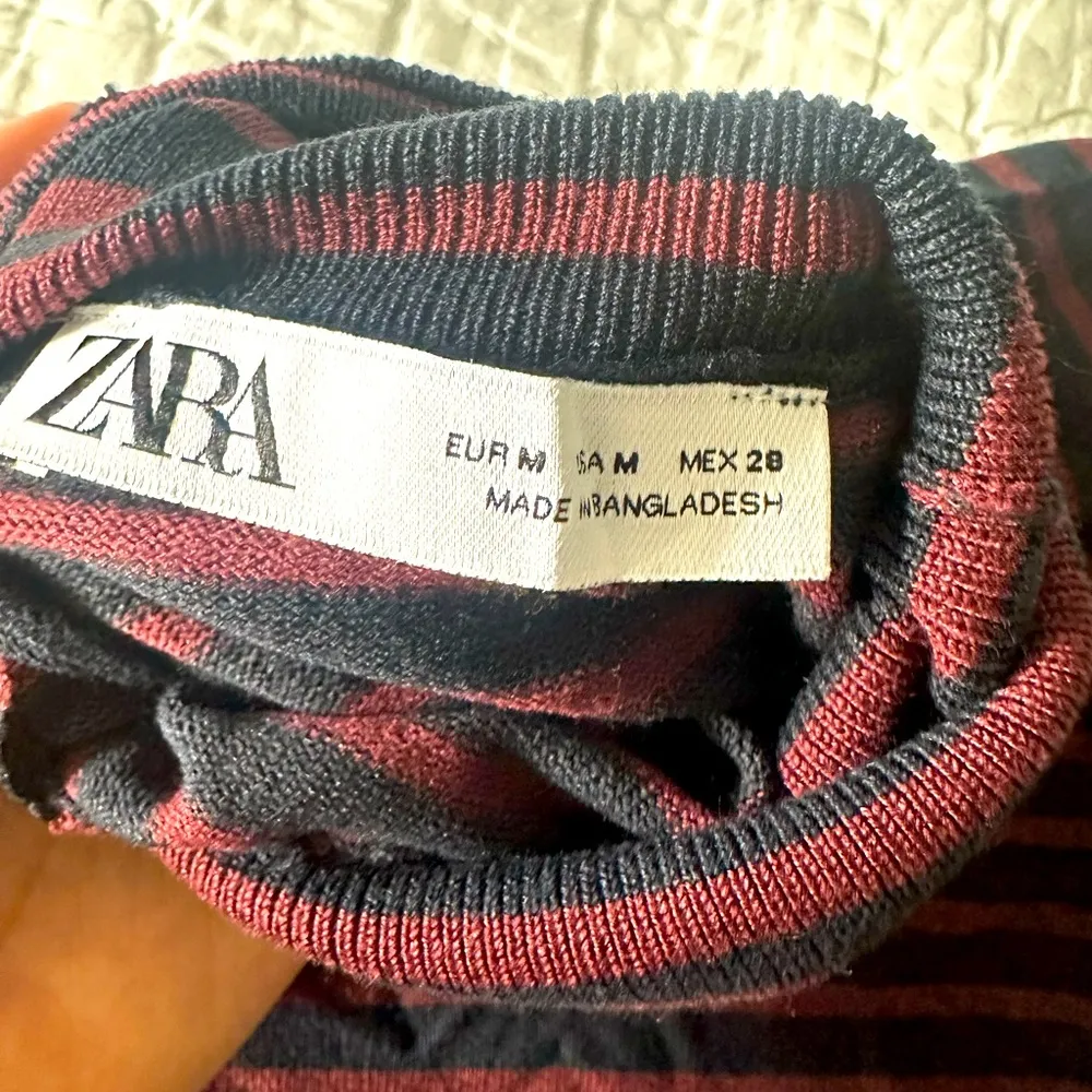 ZARA  Striped knit sweater - Image 4