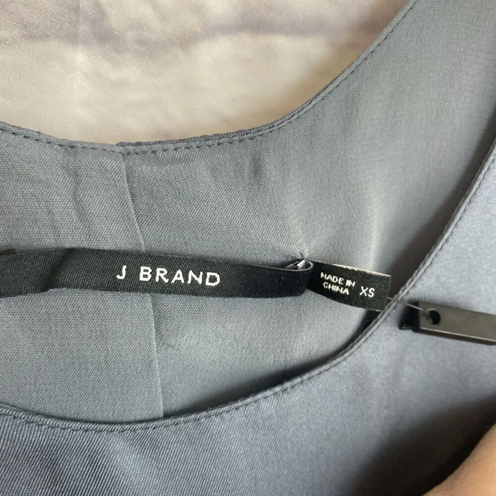 J. Brand Women’s NWT 100% Silk Cinched Quiet Luxury Top Size XS - Image 5