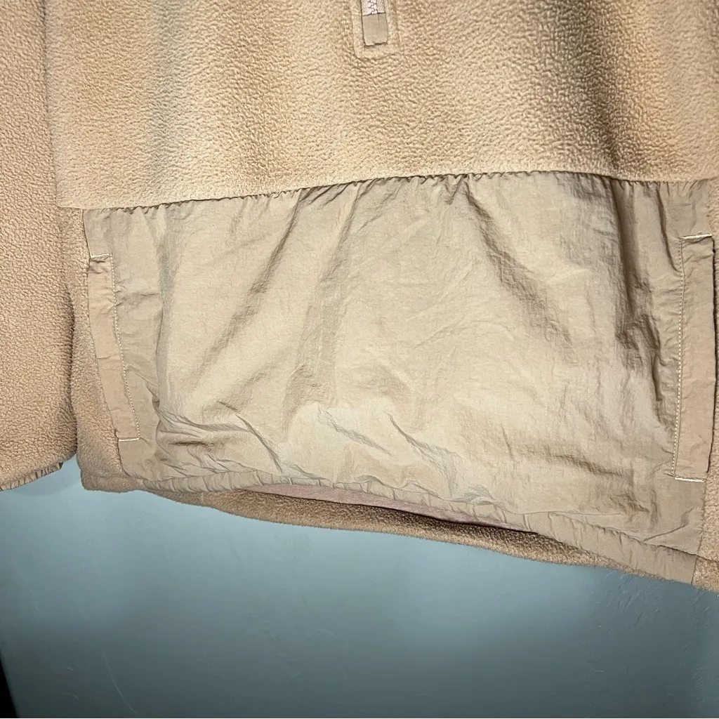 Fabletics Lotta Teddy Quarter Zip Pullover Hooded Sweater - Image 4