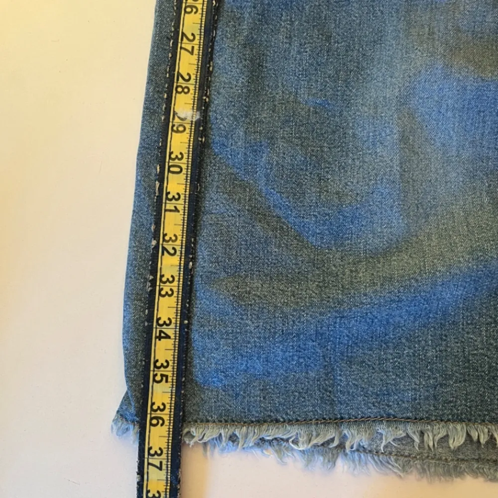 Vintage Hydraulic Women's Denim Skirt Size Large 11/12 - Image 7