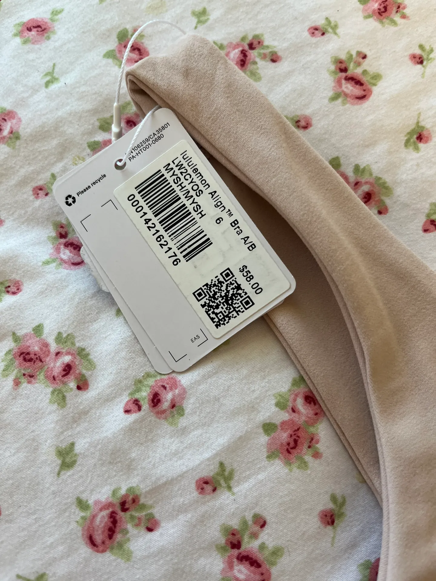 Lululemon Align Bra Misty Shell - Image 2