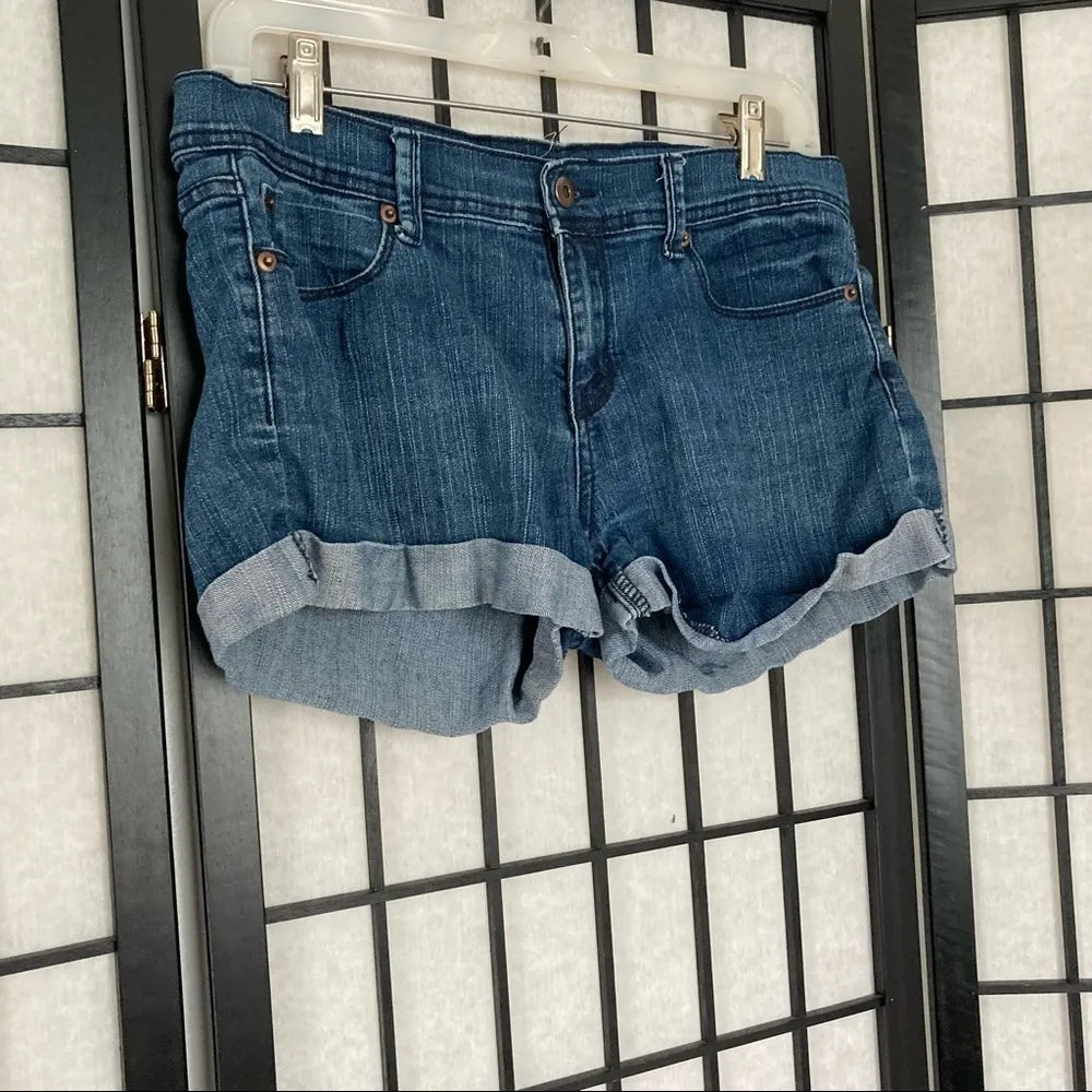 Forever21 Denim Jean Shorts Blue 30 - Image 3