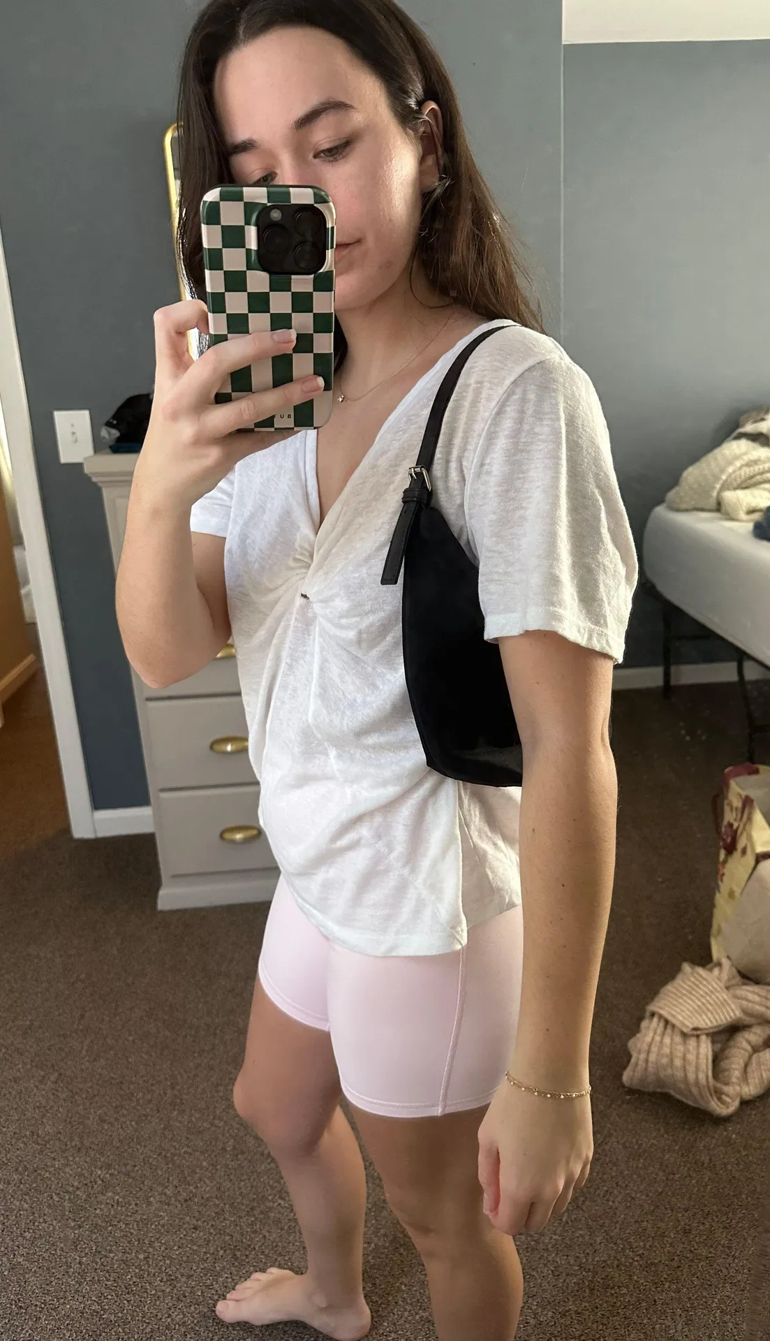 Black Shoulder Bag - Image 2