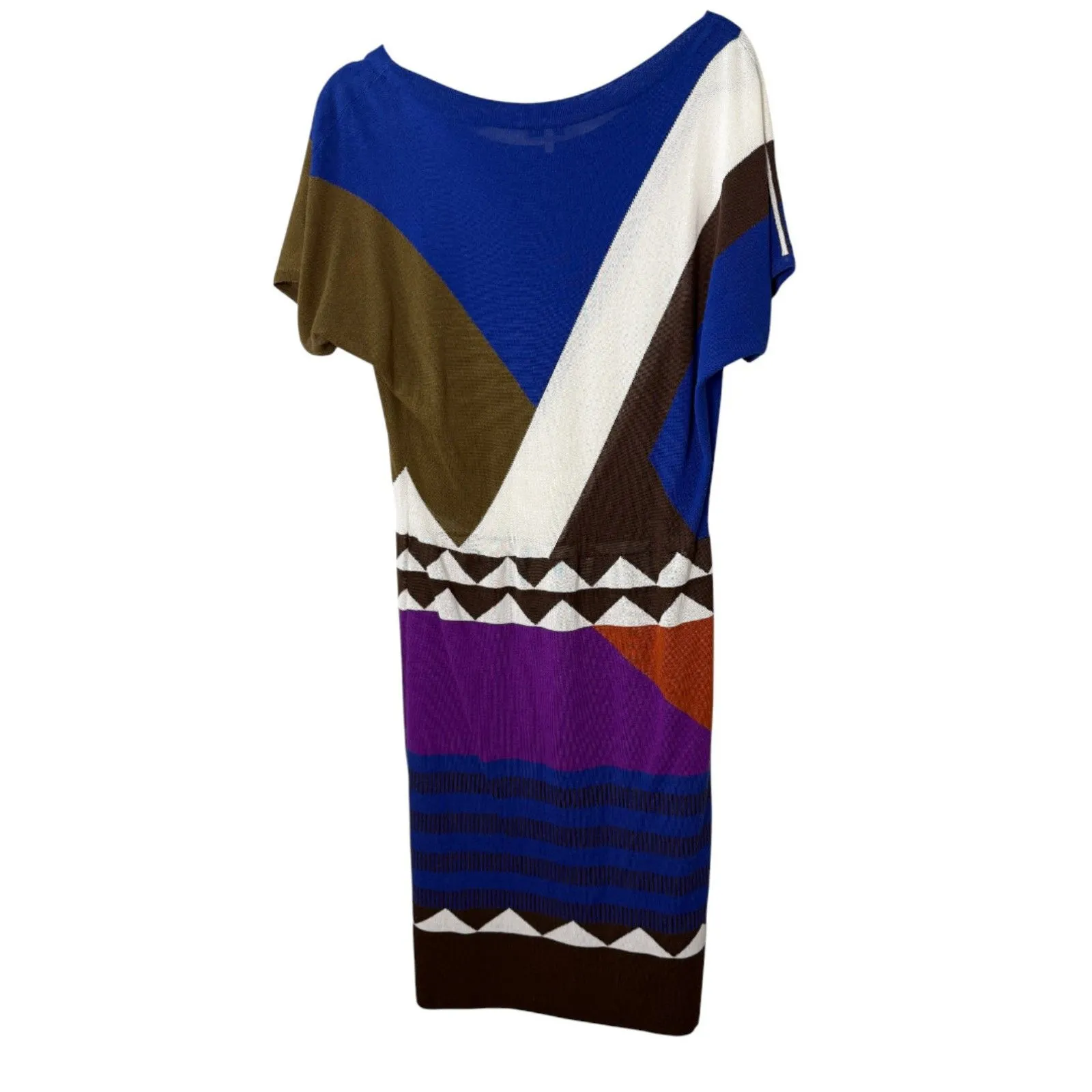 Etro Milan Printed Knee Length Short Sleeve Sheath Dress EU 42 US 6 - Image 2