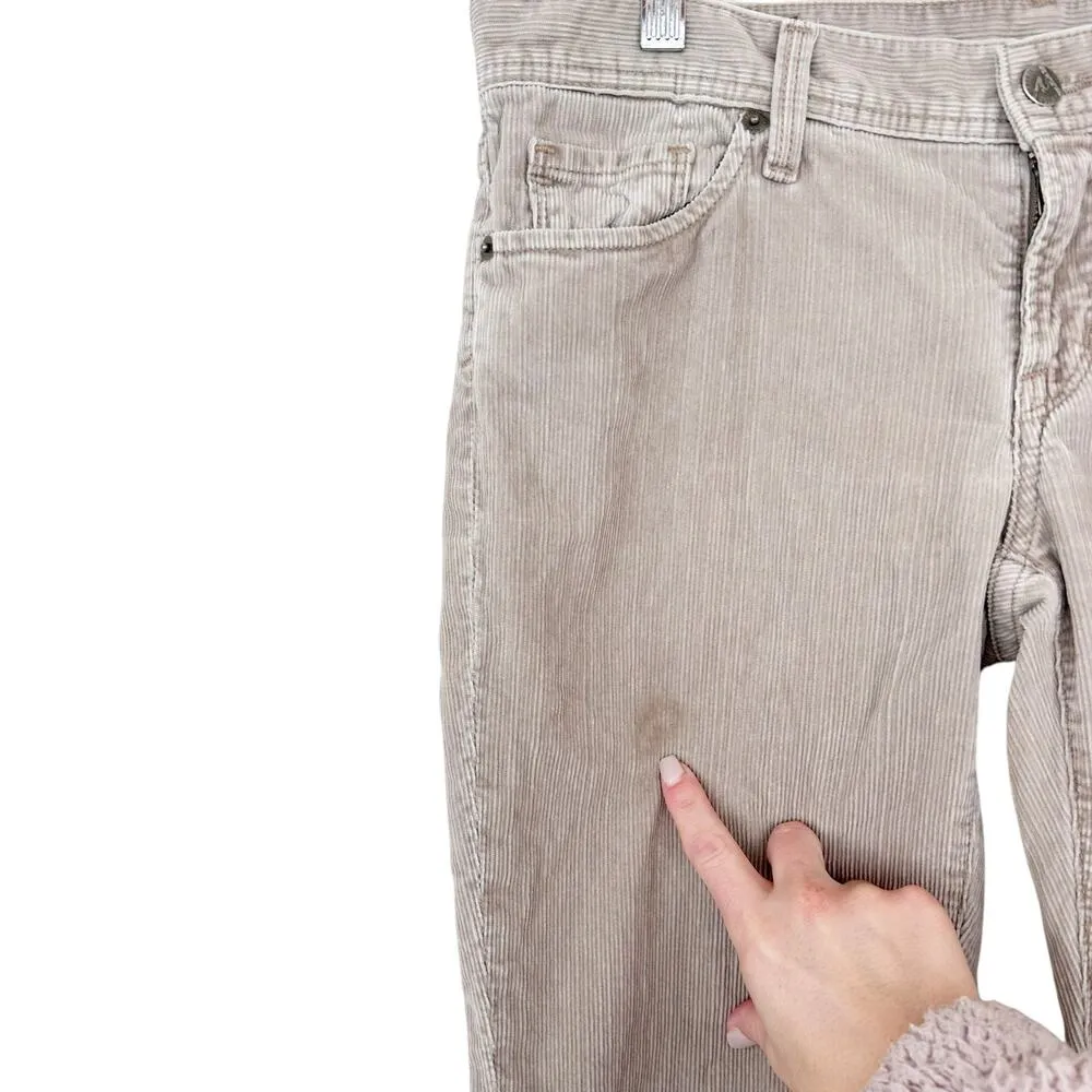 Citizens of Humanity Ingrid Low Waist Flair Corduroy Pants Sz 30 - Image 5