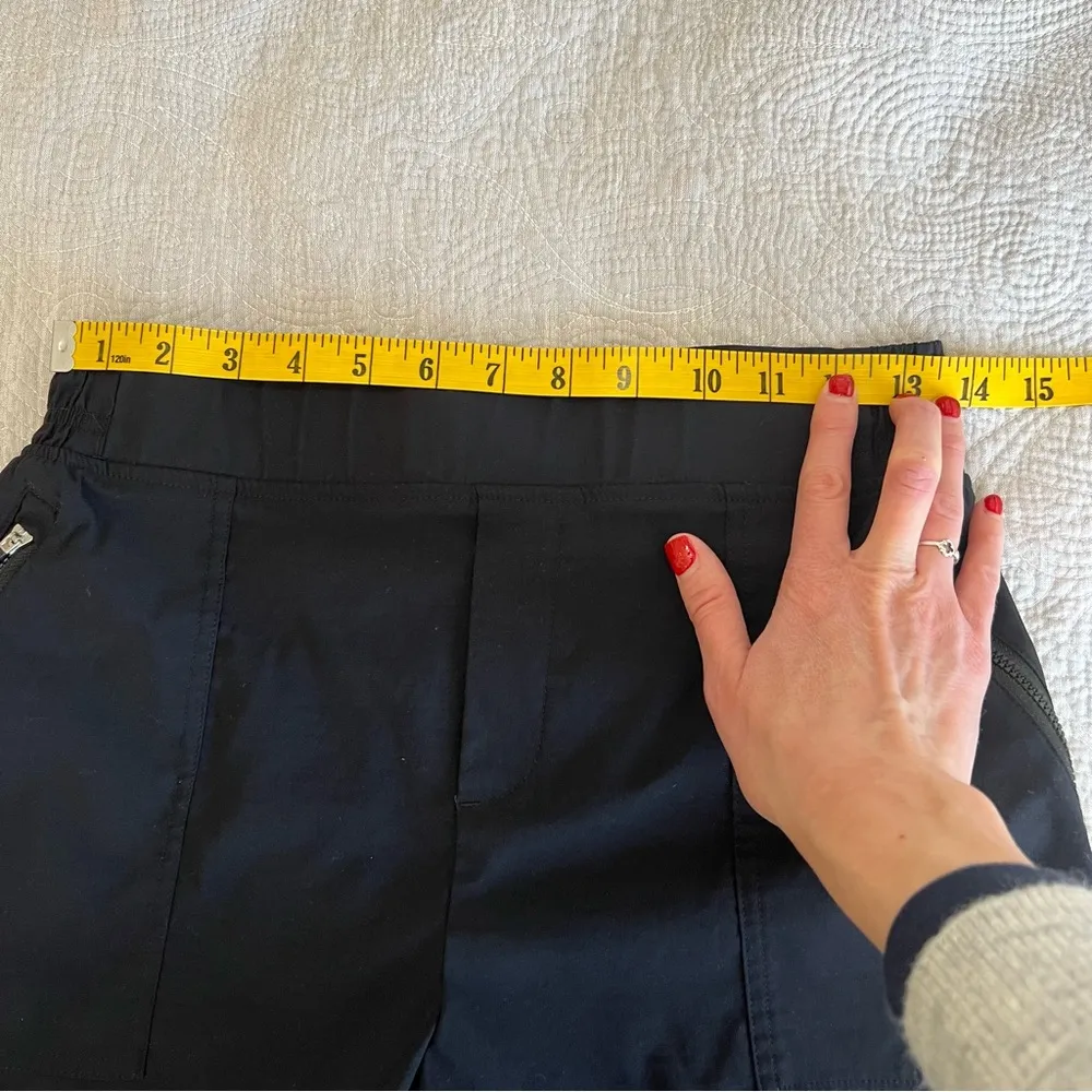 Merrell Hayes Shorts Women’s S Small Black Hiking Athletic Nylon Spandex Stretch - Image 9