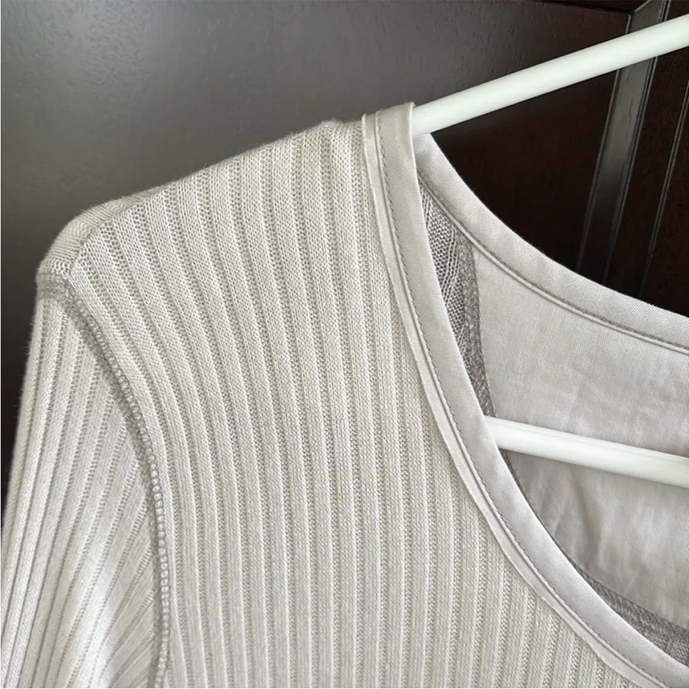 EUC Free People Gwen Henley High Low Ribbed
Tunic Top Size Small - Image 6