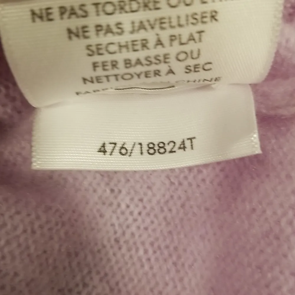 💕WHITE + WARREN💕 Cashmere Pointelle Detail Crew Neck Pullover ~ Large L NWT - Image 16