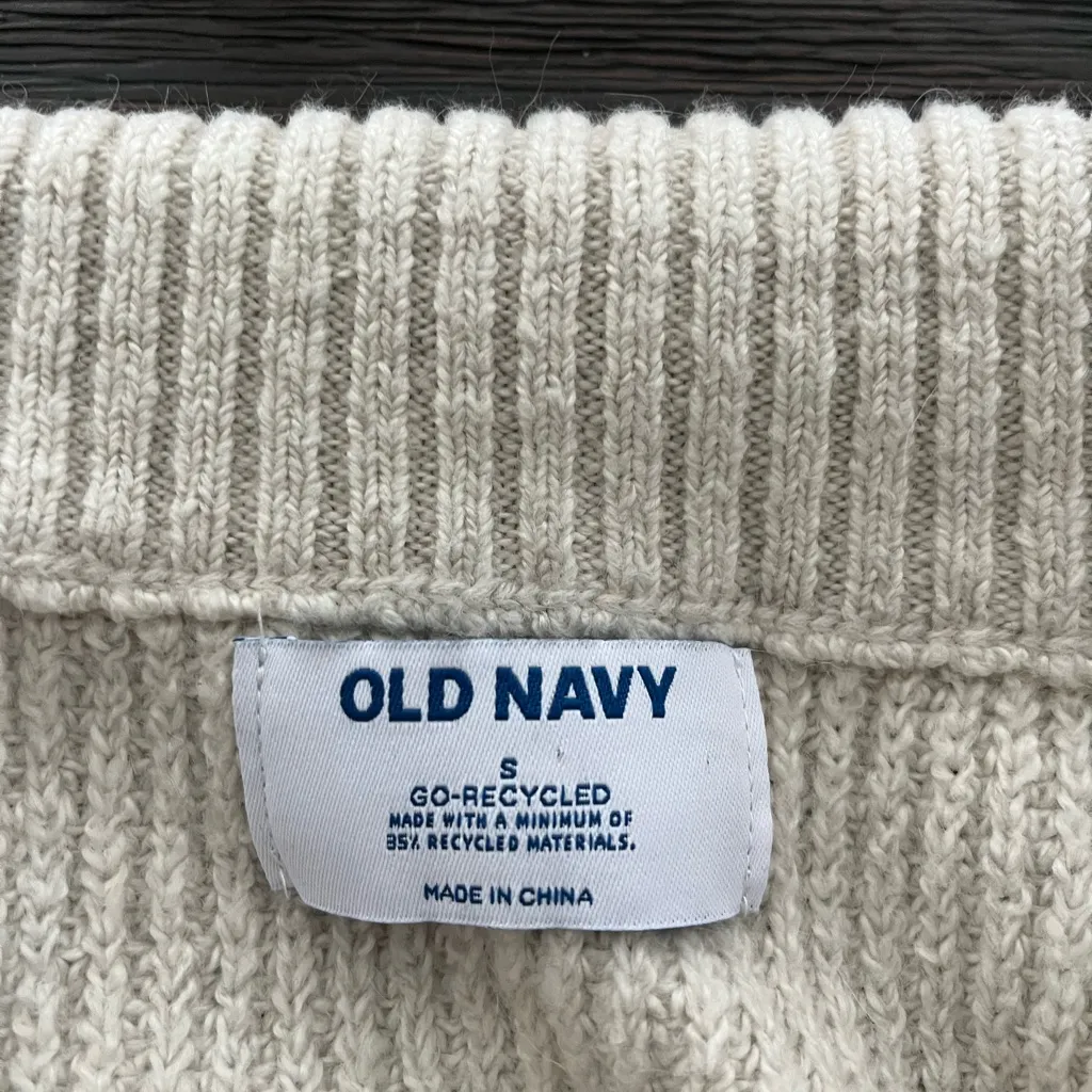Old Navy Quarter Zip Knit Sweater Dress - Image 4