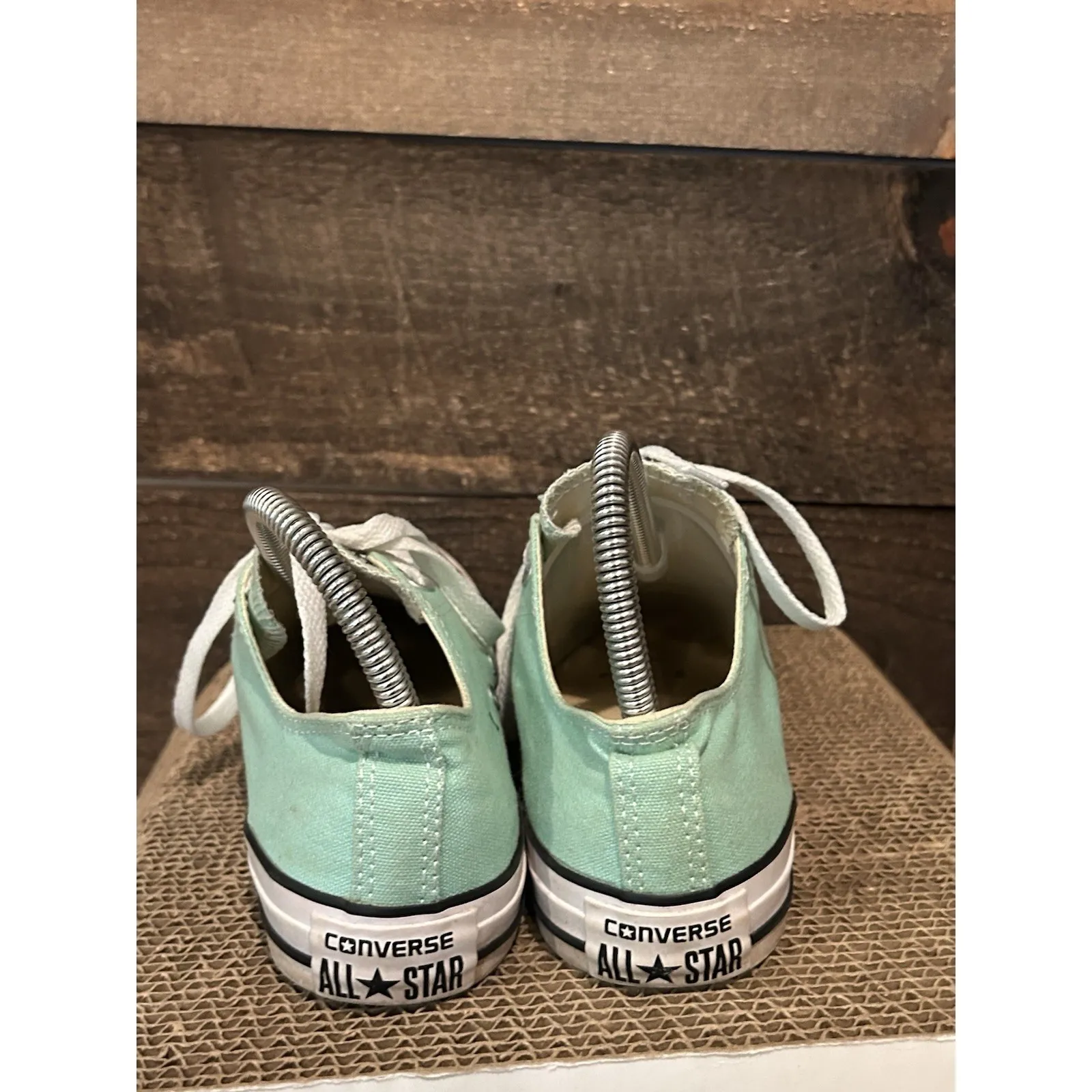 Converse Dainty Chuck‎ Taylor All-Stars Sneakers MINT GREEN 136565F M5.5 W7.5 - Image 7