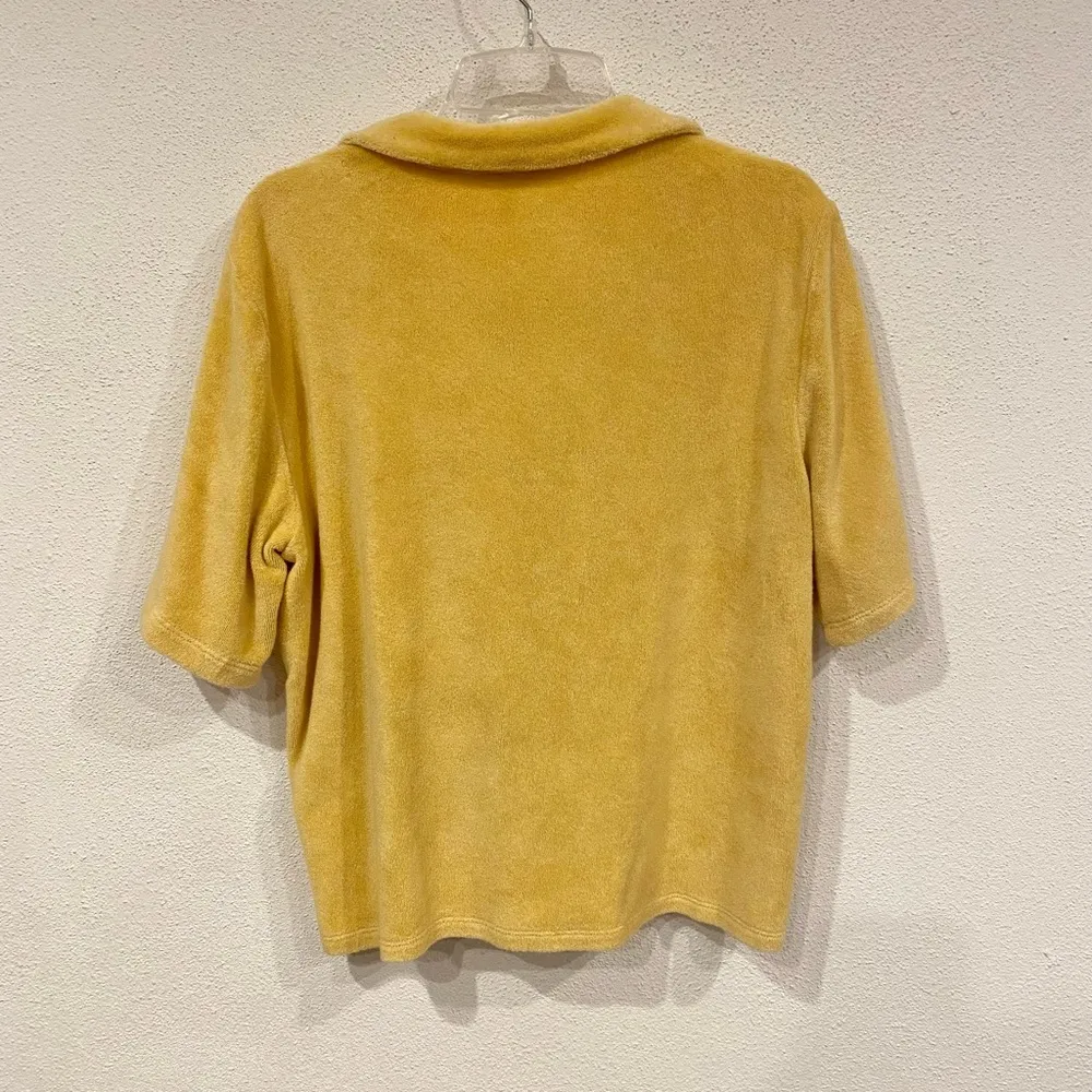 Aritzia  Wilfred Free Terry polo t-shirt Size Small EUC - Image 6