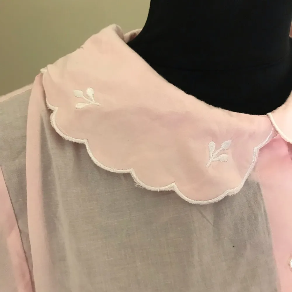 Laura Ashley Pink Pajama Top - Image 3