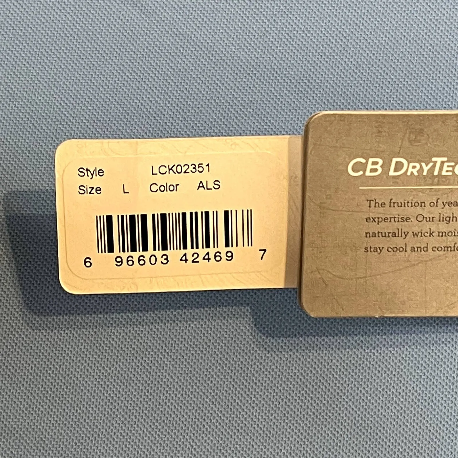 Cutter & Buck Polo Shirt‎ Size Large Blue Grand Sport Logo DryTec Womens SS - Image 5