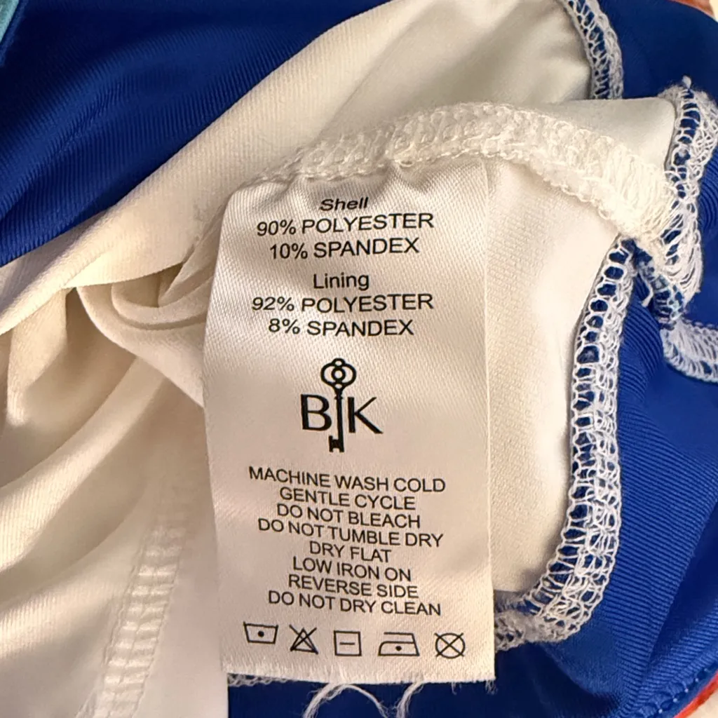 Women’s belyn key noting hill contrast banded skirt skirt golf tennis active White - Image 6