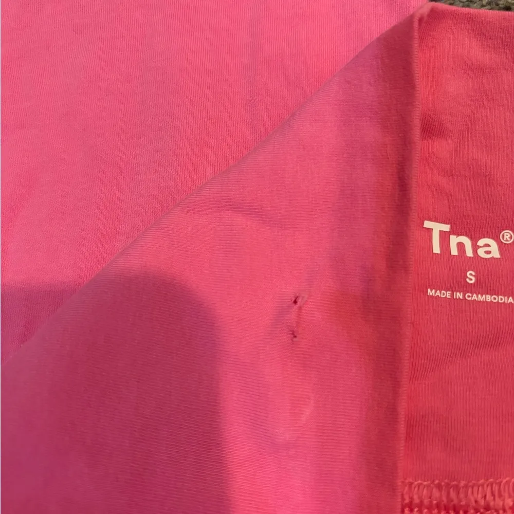 Tna Cotton Flare Pants Pink - Image 3