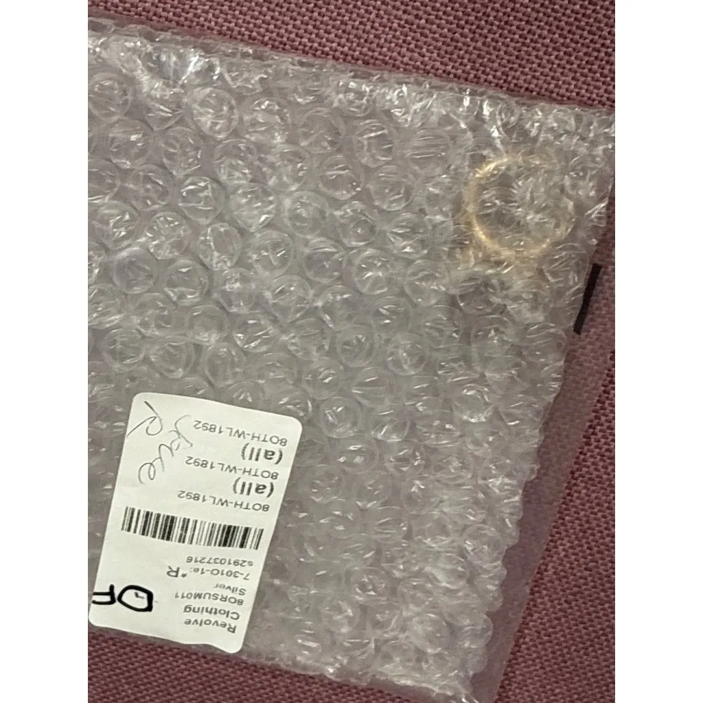 8 Other Reasons Spiral Huggie in Silver One Size Womens Hoops Earrings - Image 7