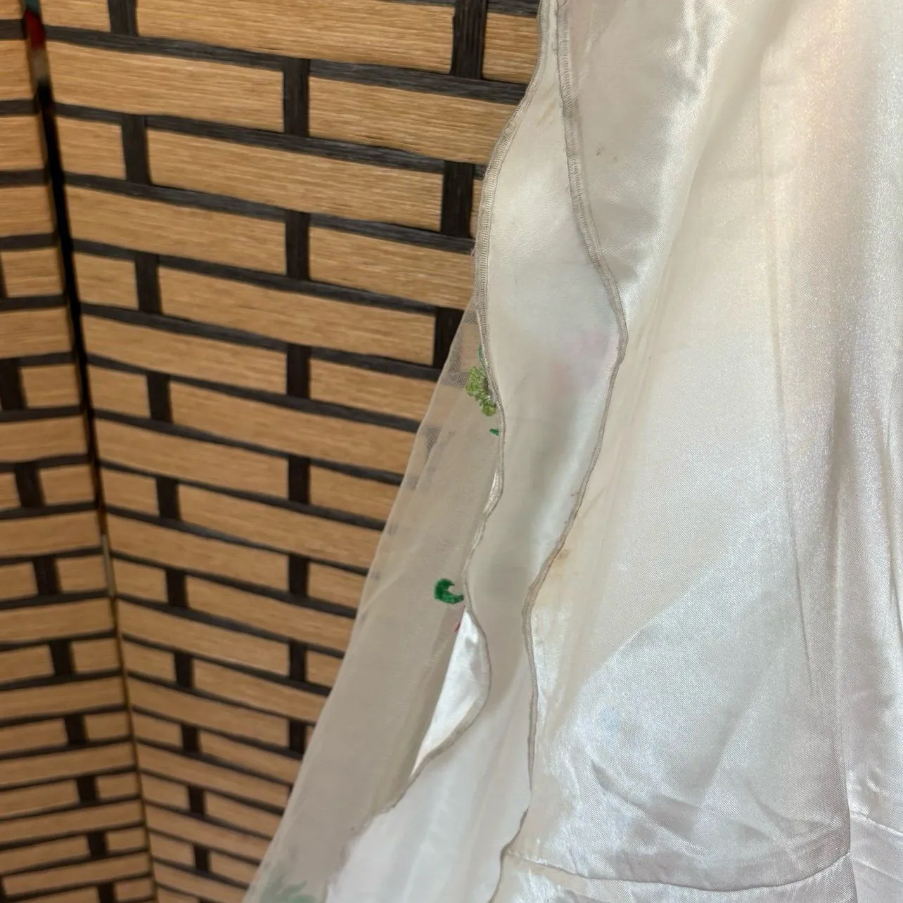 Camille La Vie White Floral Halter‎ Neck Formal Dress Size 0 - Image 9