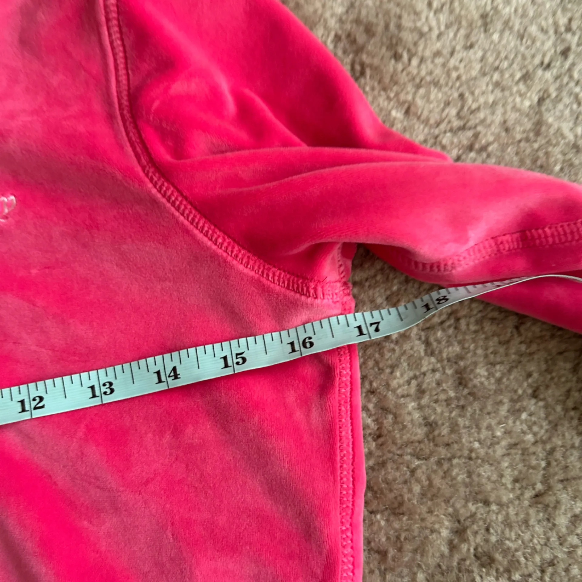 NWT Madhappy x Juicy Couture Madjuicy Hot Pink Velour Zip Up Hoodie Small - Image 7