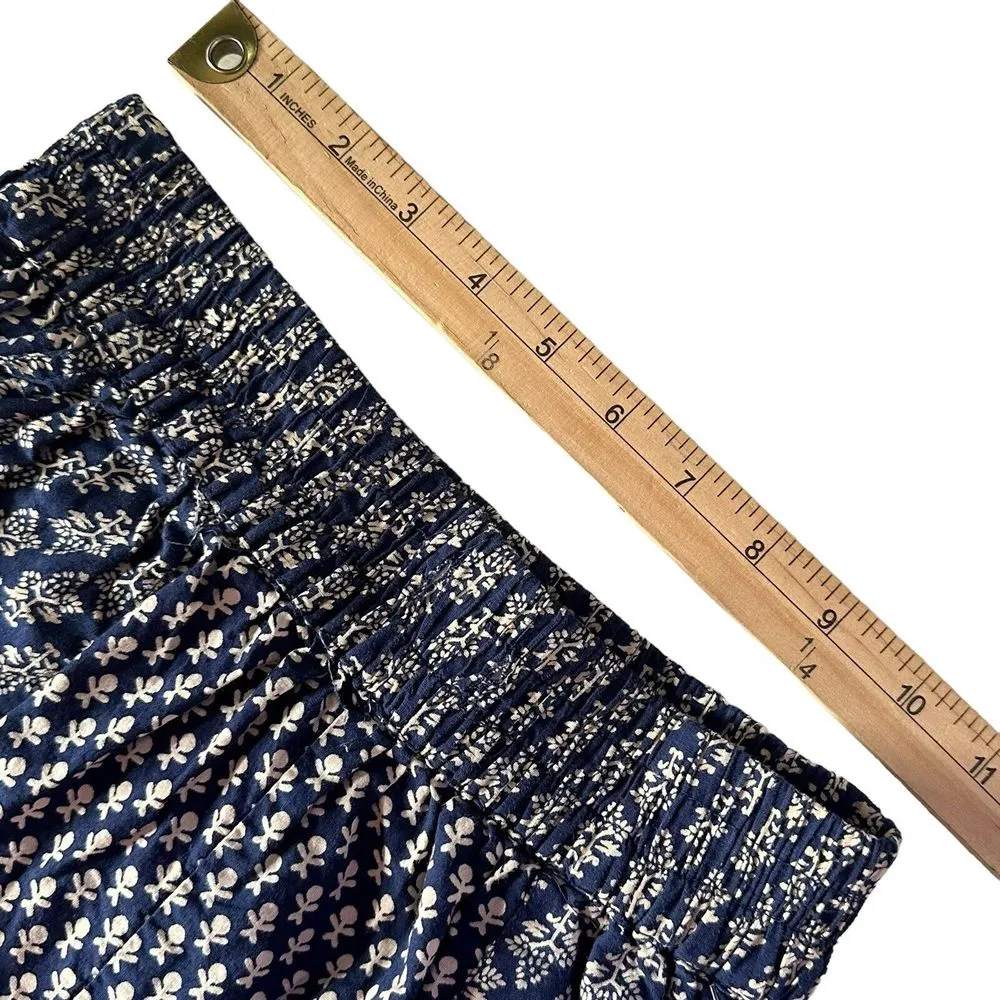 Dark Geometric Pull On Jogger Pants Size XS Staring At Stars BOHO Hippie Relaxed - Image 8