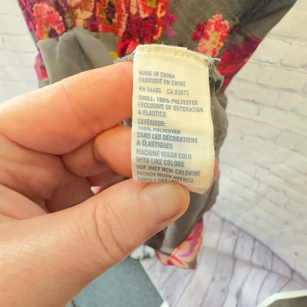 American Eagle Floral Print Corset Dress size 4 - Image 6