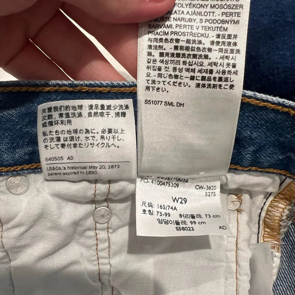 Red Tap Levi’s Original 501 Jean Shorts - Image 8