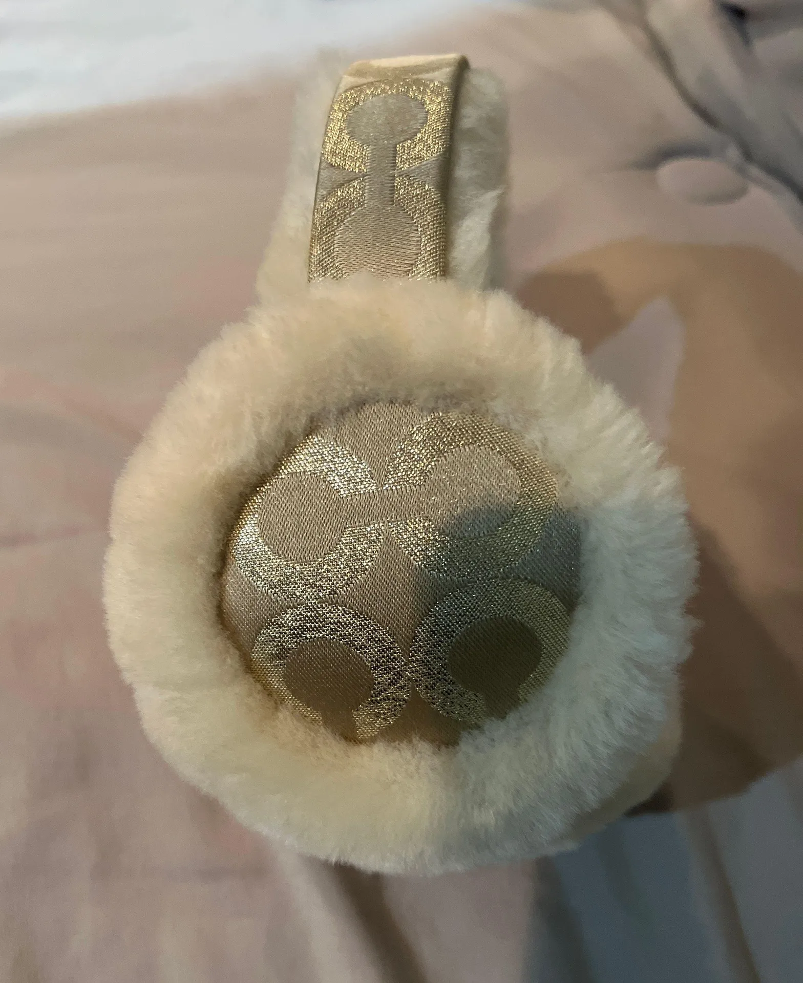 Coach Shearling Earmuffs NWOT - Image 4